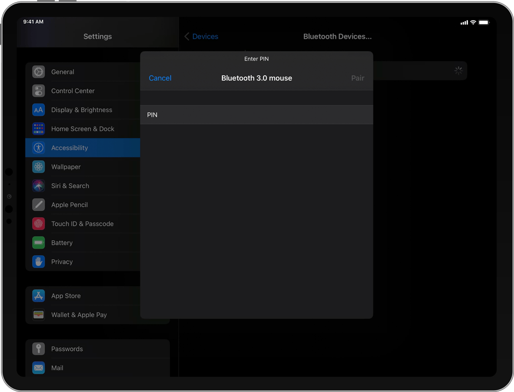 How To View And Record On screen Taps With Mouse Support In IPadOS